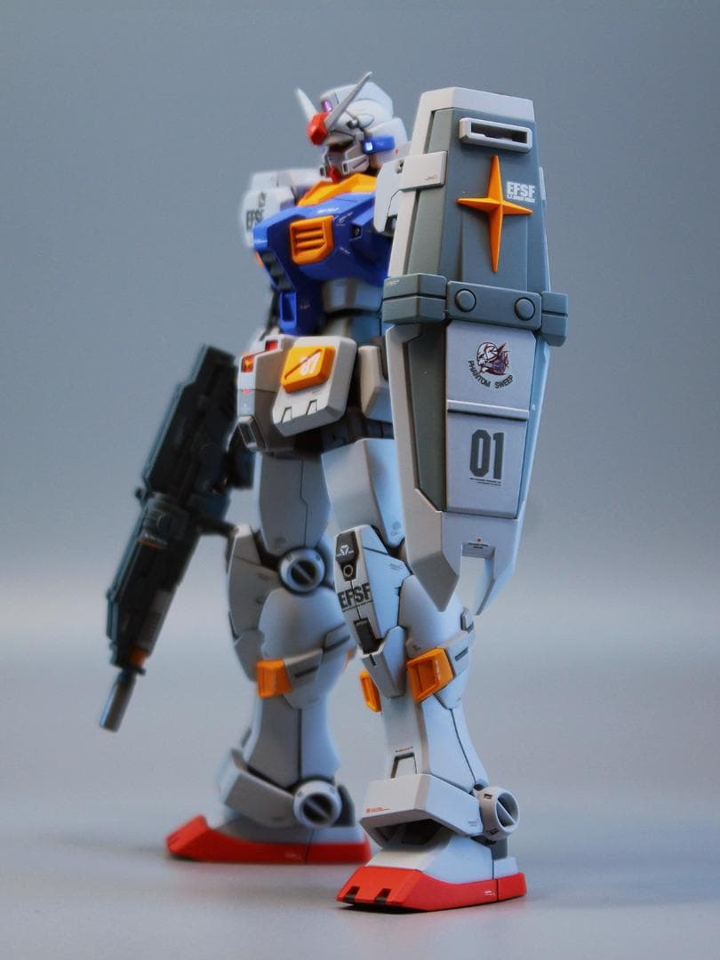 【フェイスリビルド】HG 1/144 ガンダム7号機 改修・完成品