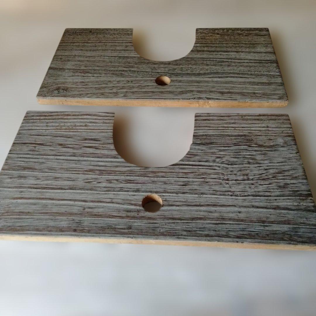 美品　三味線　立箱　二丁立て　スタンド　掛け箱