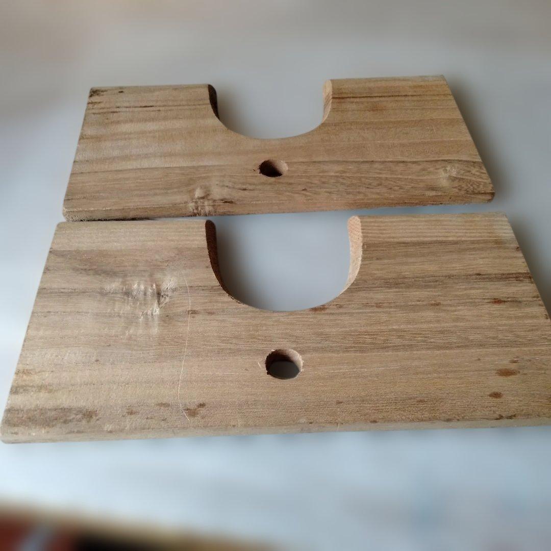 美品　三味線　立箱　二丁立て　スタンド　掛け箱