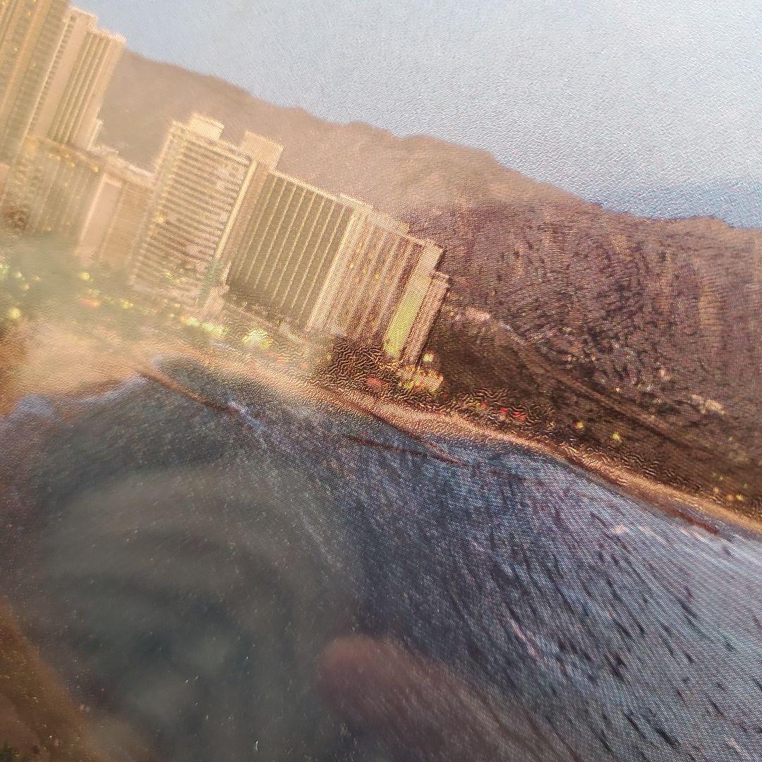 ワイキキビーチ　アート