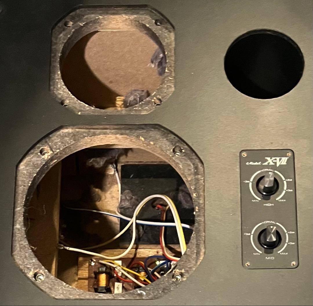 【ジャンク品】コーラル CORAL X-7用　スコーカー MD-5 2個セット