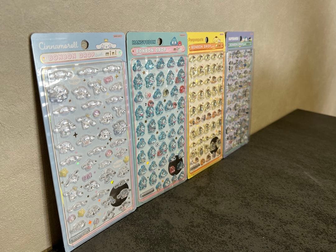 シナモロール キャラクターシール 4枚セット