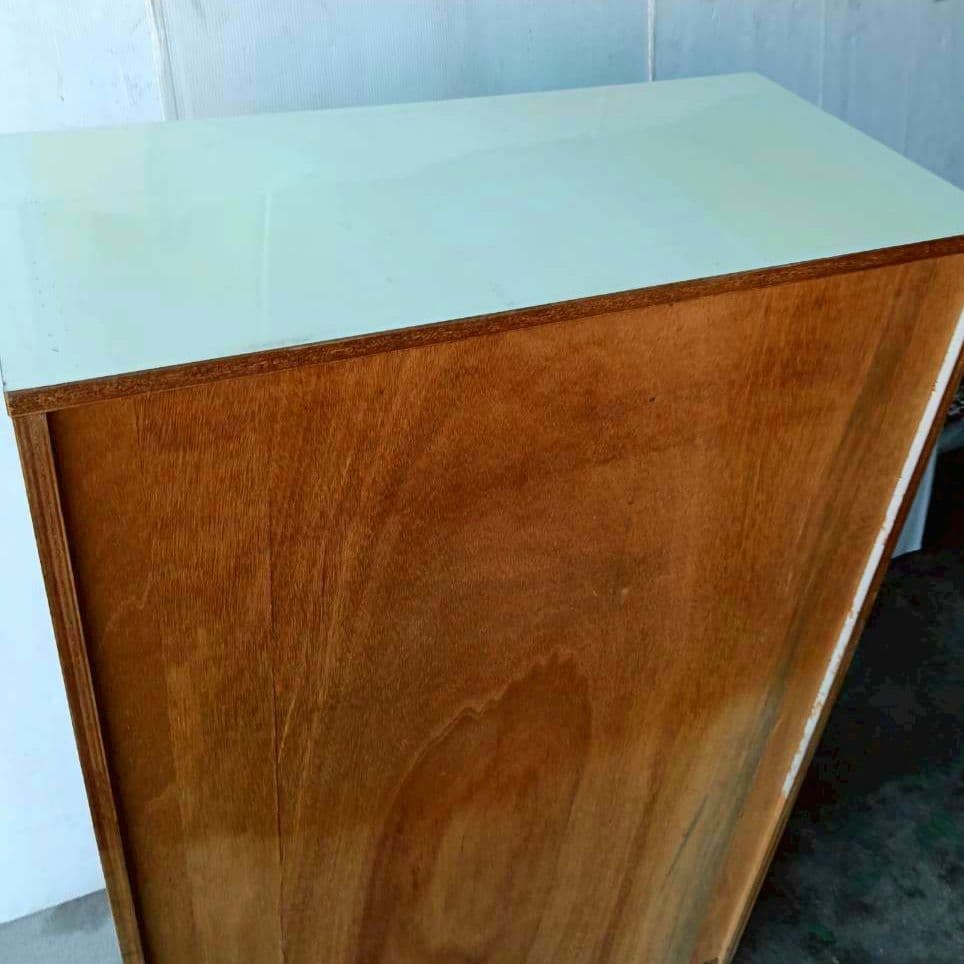 希少⭐昭和レトロ ベビーダンス箪笥 カラフル花型取っ手⭐