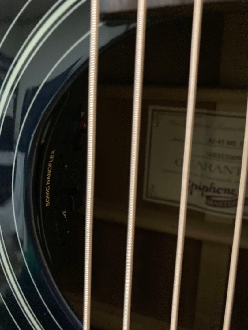 【希少】Epiphone AJ-45ME/EB 美品　Gibsonハードケース付