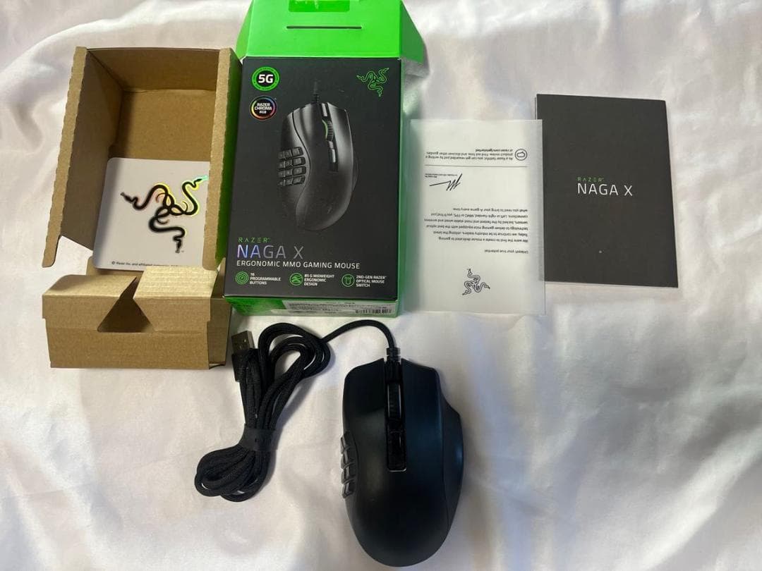 難あり Razer NagaX マウス RZ01-03590100-R3M1