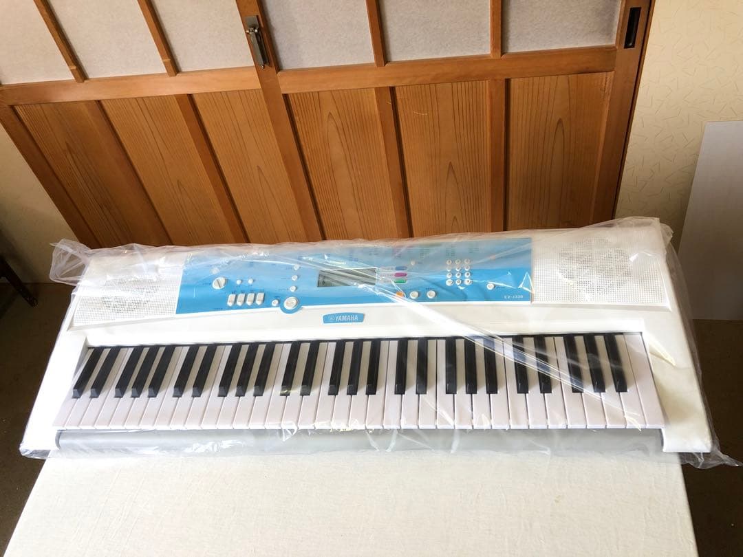 未使用 YAMAHA 電子キーボード EZ-J220