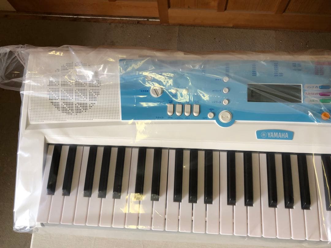 未使用 YAMAHA 電子キーボード EZ-J220