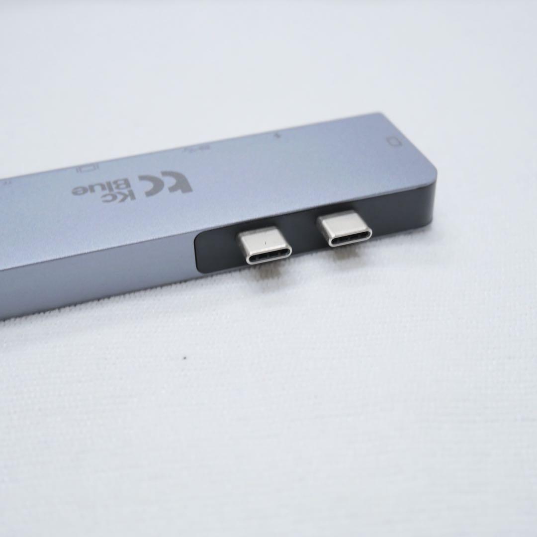Macbook ハブ HDMI USB Type C 急速充電 変換アダプタ