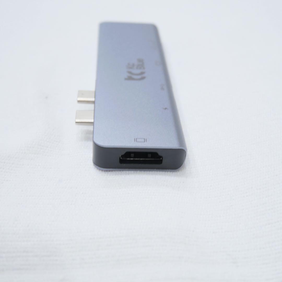 Macbook ハブ HDMI USB Type C 急速充電 変換アダプタ