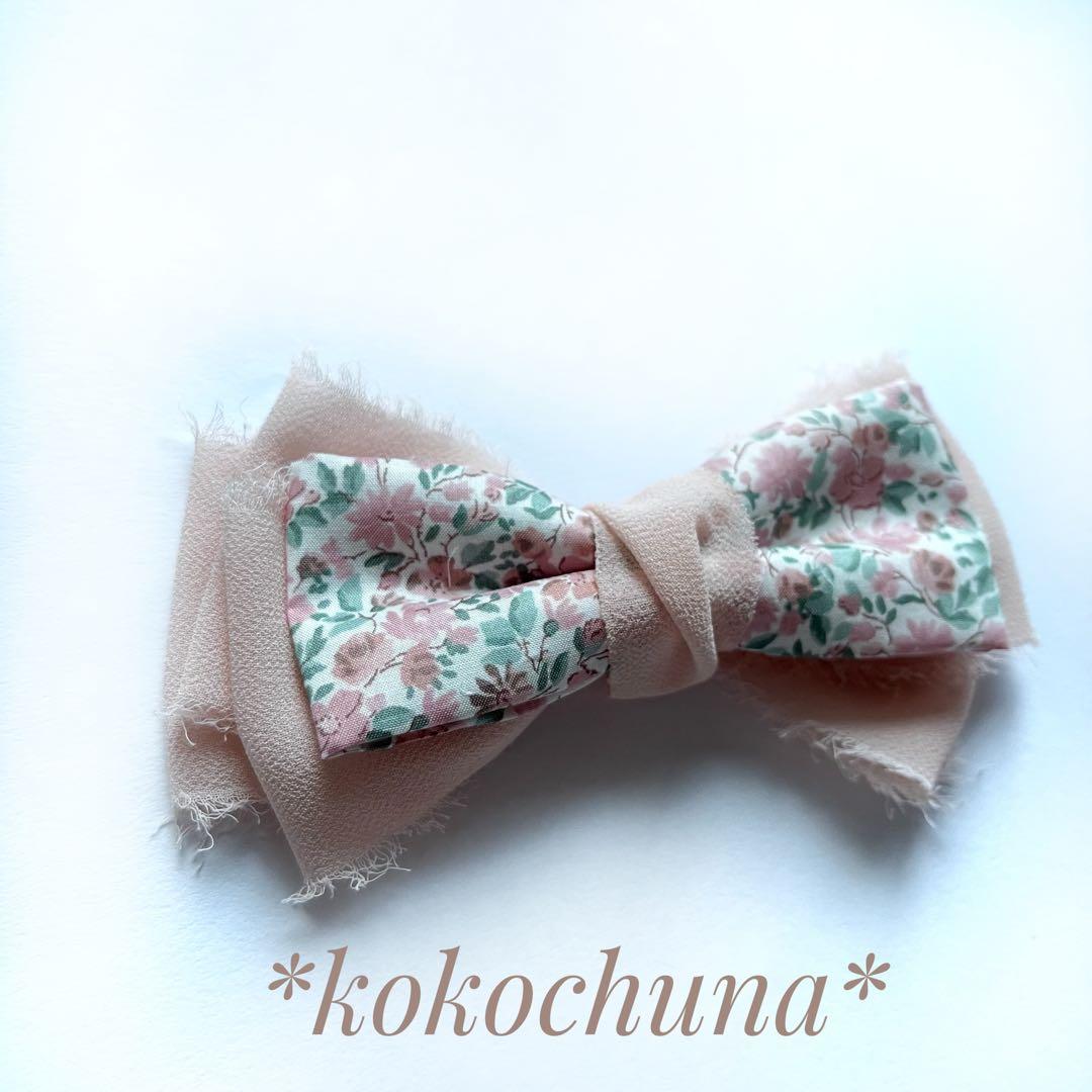 新入荷生地&新作 シフォンリボン♡