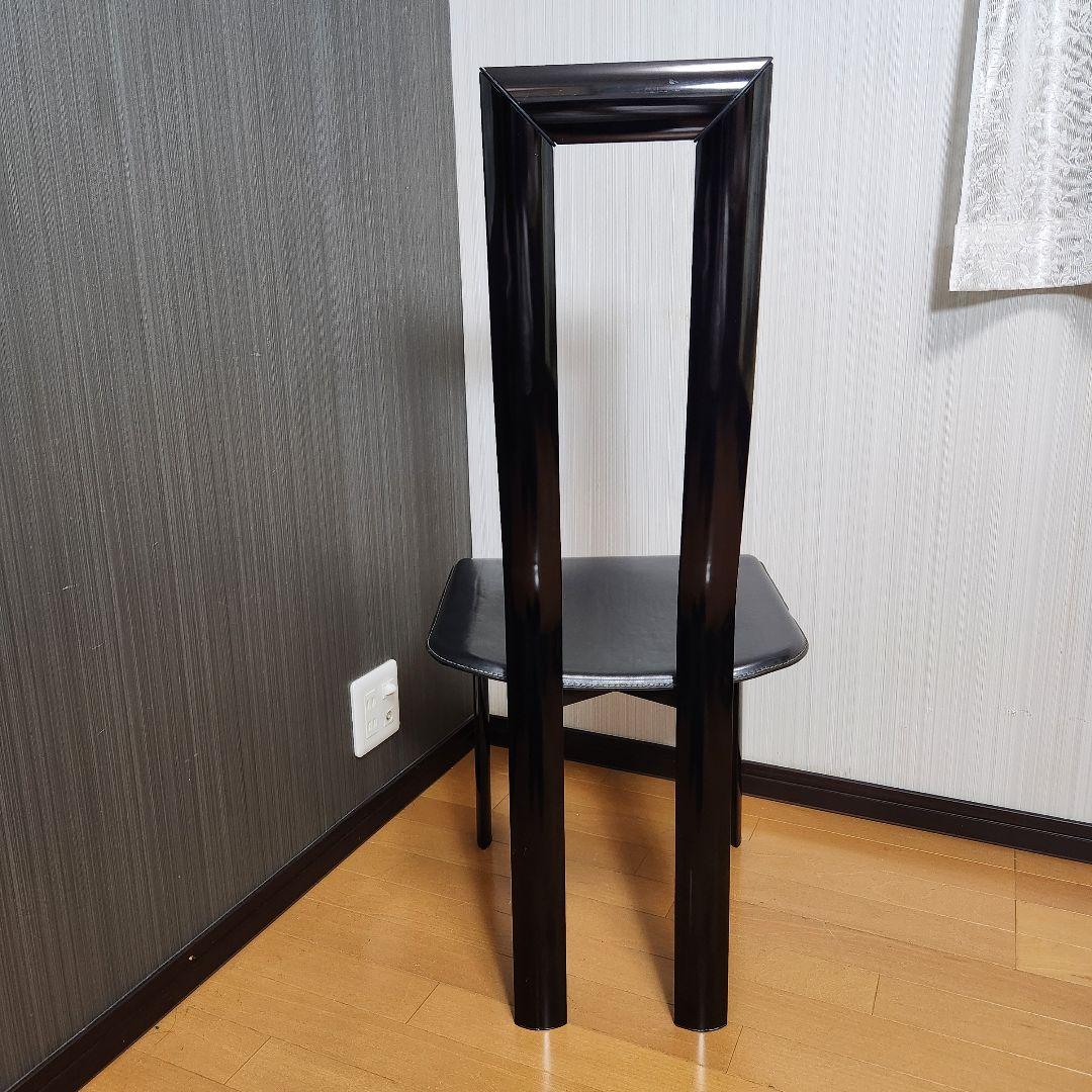 【4脚セット】YCAMI イタリア製 高級 ハイバック チェア Regia