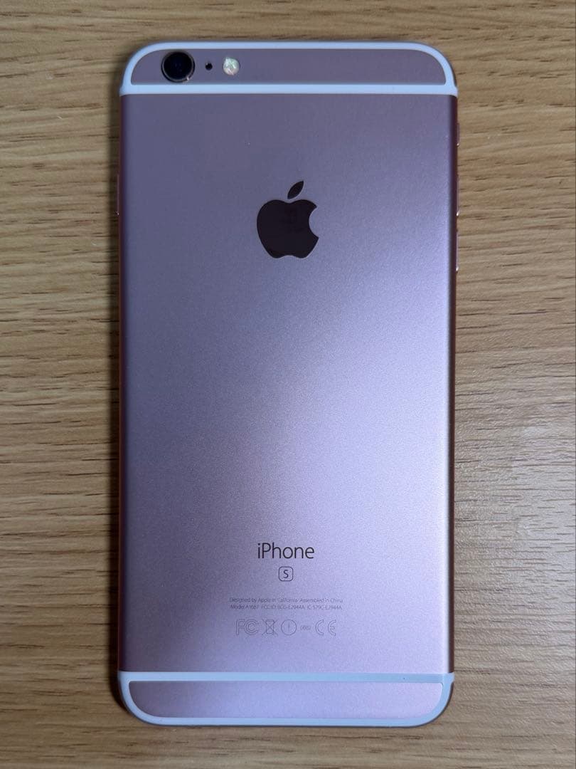 iPhone6sPlus ローズゴールド　SIMフリー 64GB