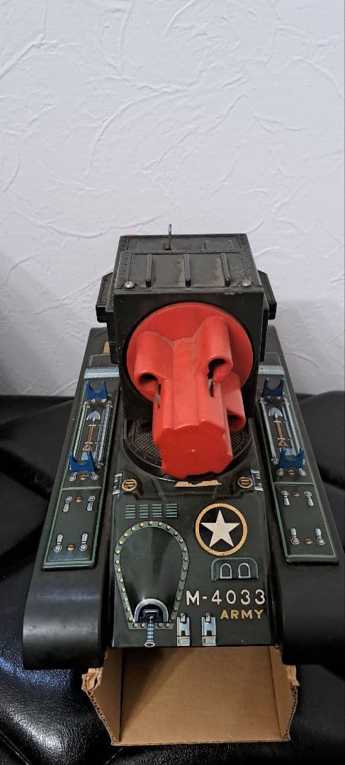 増田屋　ミサイルタンクMS-33　稀少 昭和レトロ ブリキ