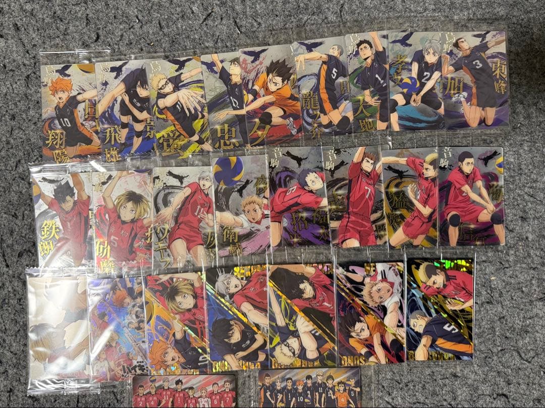 26種類 フルコンプ 劇場版ハイキュー ウエハース コンプリート 全種セット