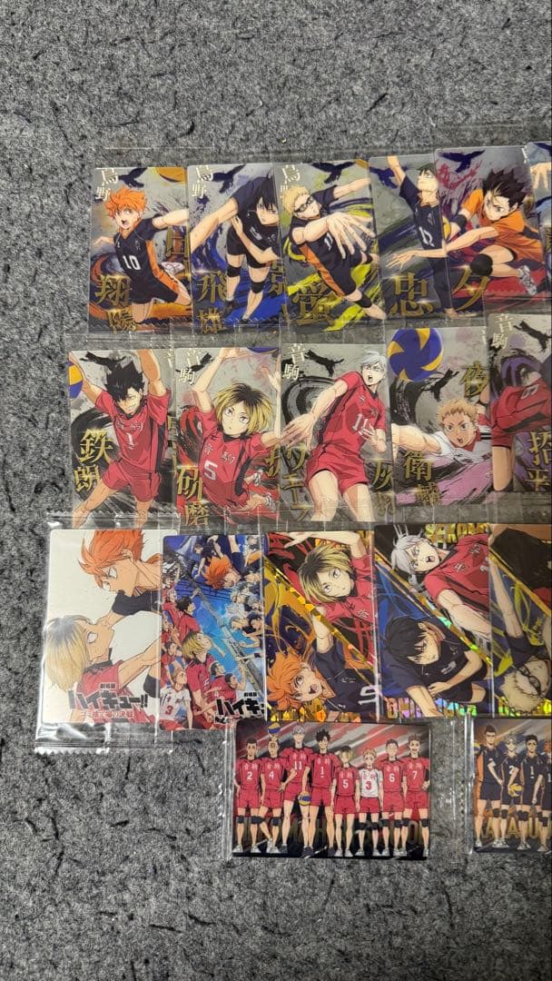 26種類 フルコンプ 劇場版ハイキュー ウエハース コンプリート 全種セット