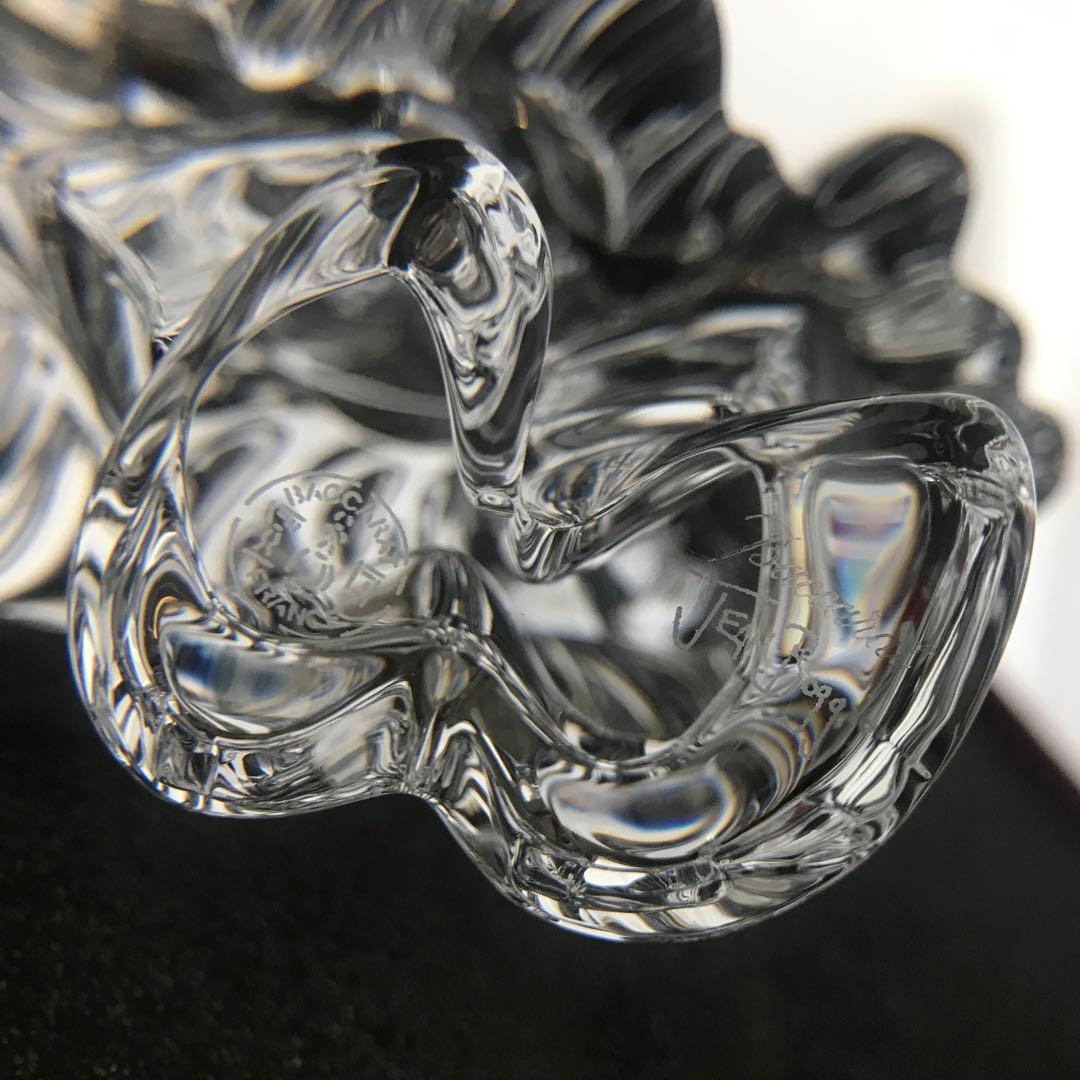 バカラ 置物 ラッパを吹くピエロ フィギュリン ※注意事項あり説明必読