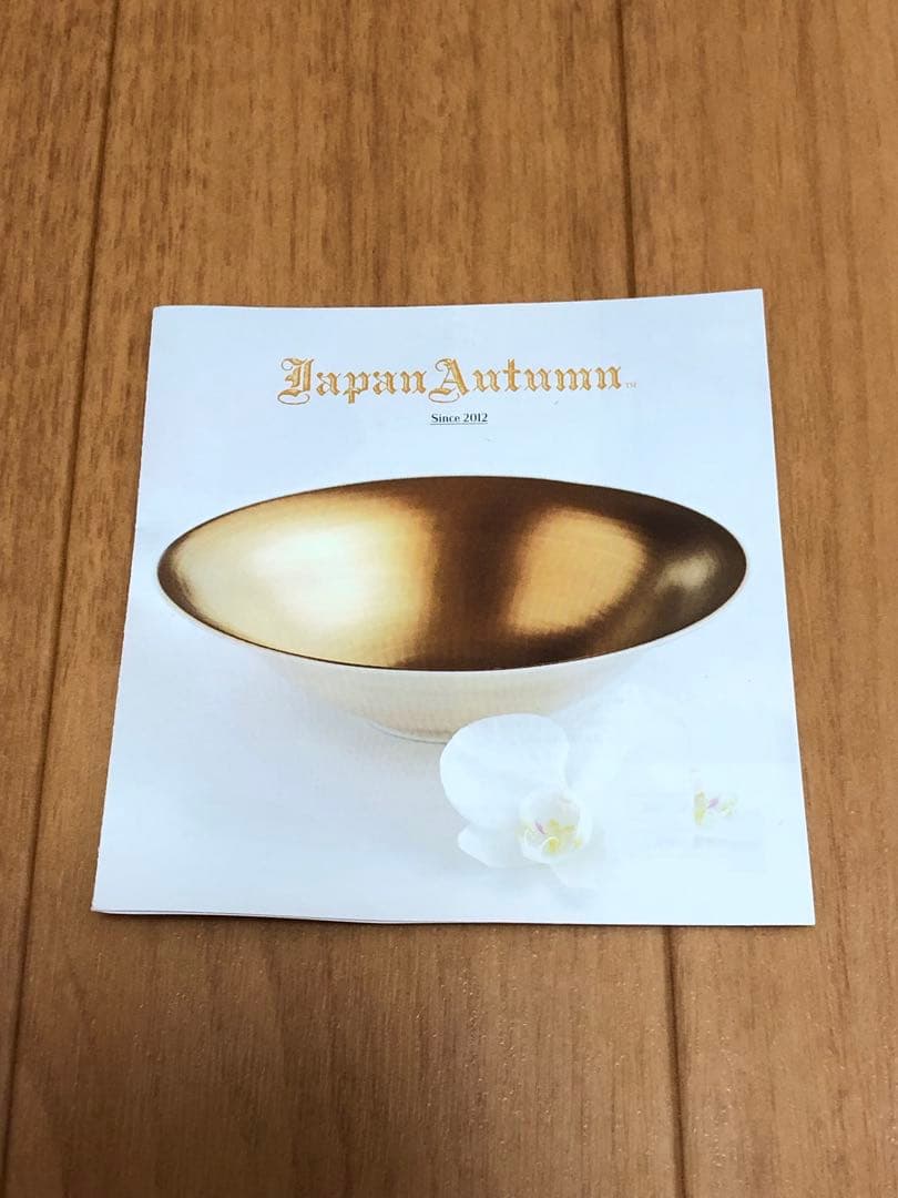 ARITA PORCELAIN LAB JAPAN AUTUMN多用鉢 ゴールド