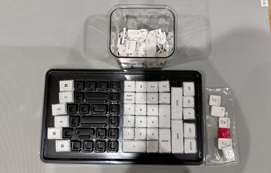 Keychron K3 V2 青軸 US配列 Keychronキーキャップ付