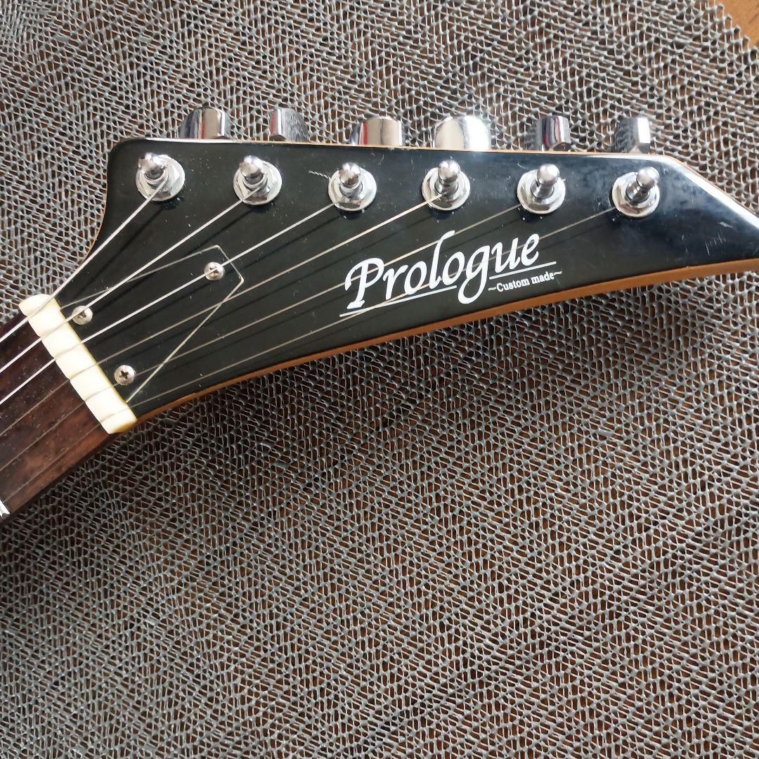 Prologue エレキギター ブラック　弦交換済み