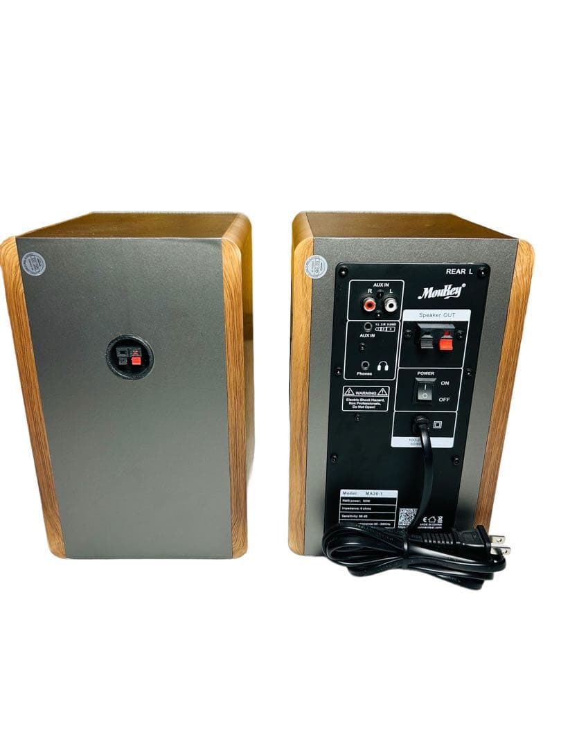 【中古美品】Moukey スピーカーシステム MA-20-1