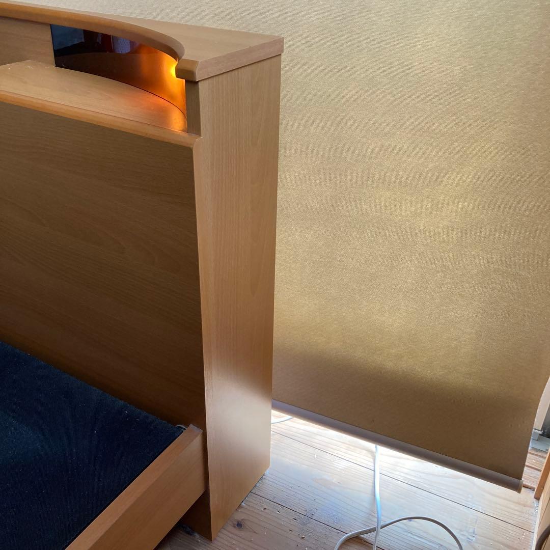 ベッドフレーム　ダブル　幅139cm 全長213.5cm