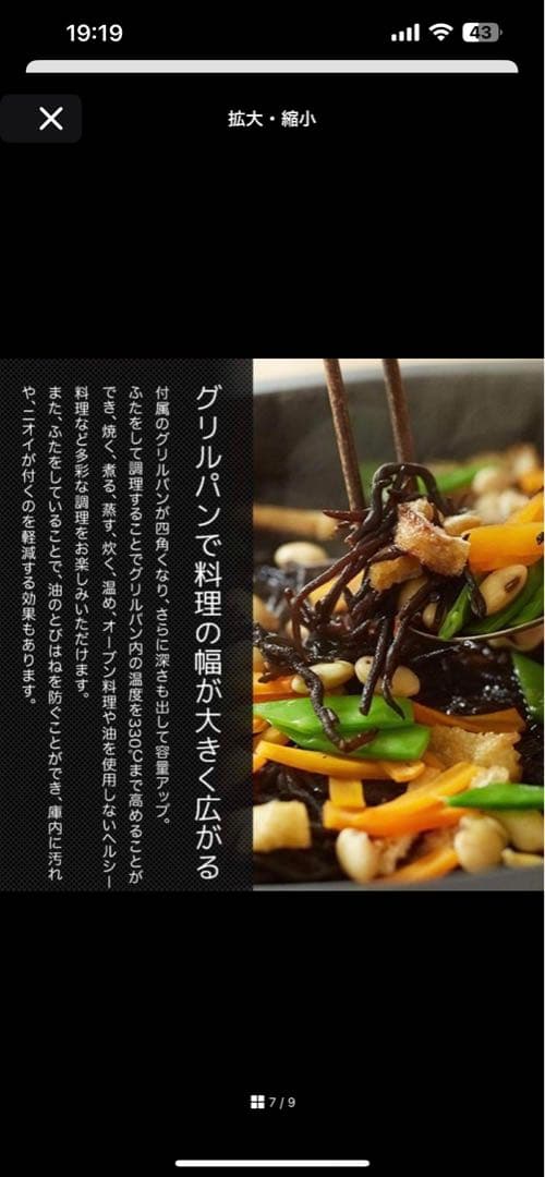 ひまわりAladdin グラファイト グリル&トースターAGT-G13A