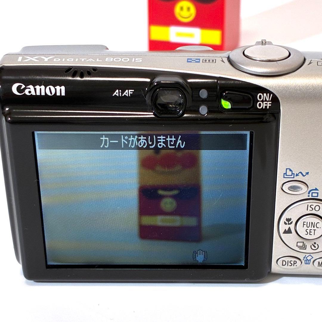 Canon キャノン IXY DIGITAL 800IS シルバー デジカメ