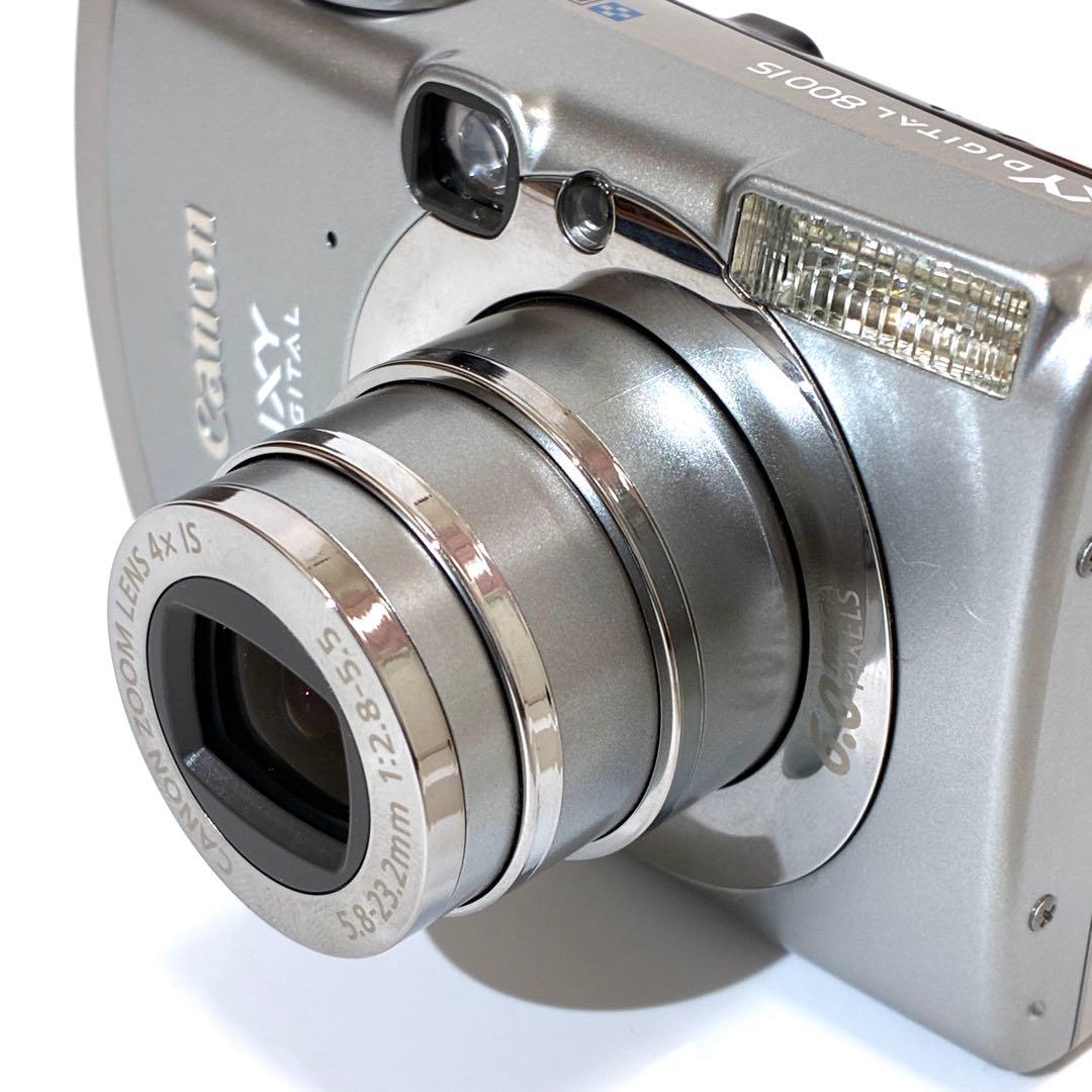 Canon キャノン IXY DIGITAL 800IS シルバー デジカメ