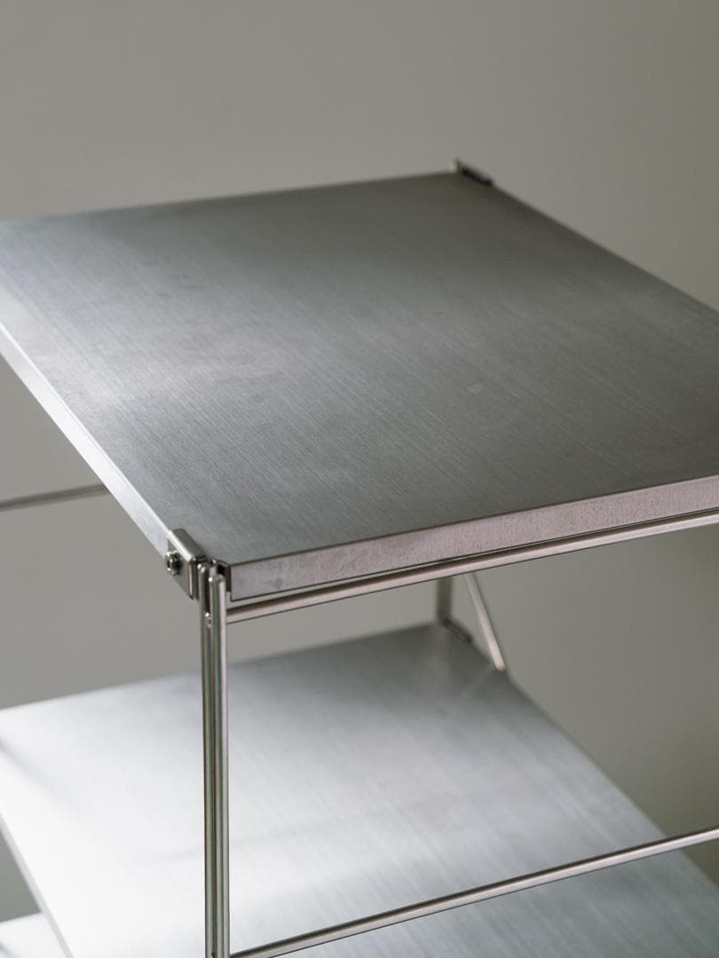 無印良品 ステンレスユニットシェルフ セット 棚 インダストリアル