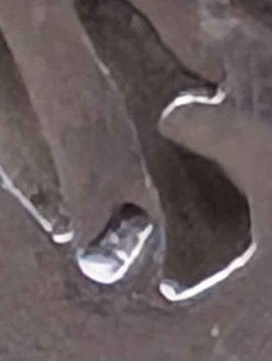 美品ブルーラブラドライト＆シルバーペンダントヘット　新品未使用