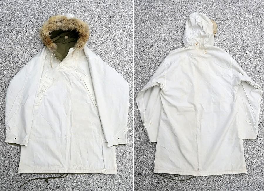 未使用 40s 大戦 米軍実物 1942年 リバーシブル スキー パーカー S