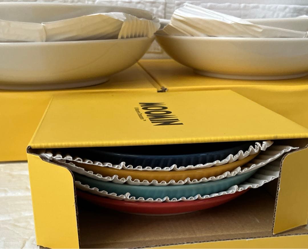 ムーミン　パスタ　カレー皿　デザート皿