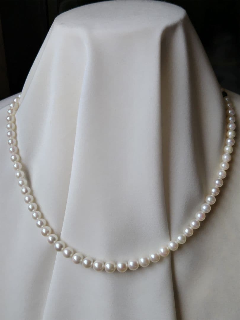 アコヤ真珠ベビーパール、グリーントルマリン、ピンクトルマリン、3WAYネックレス