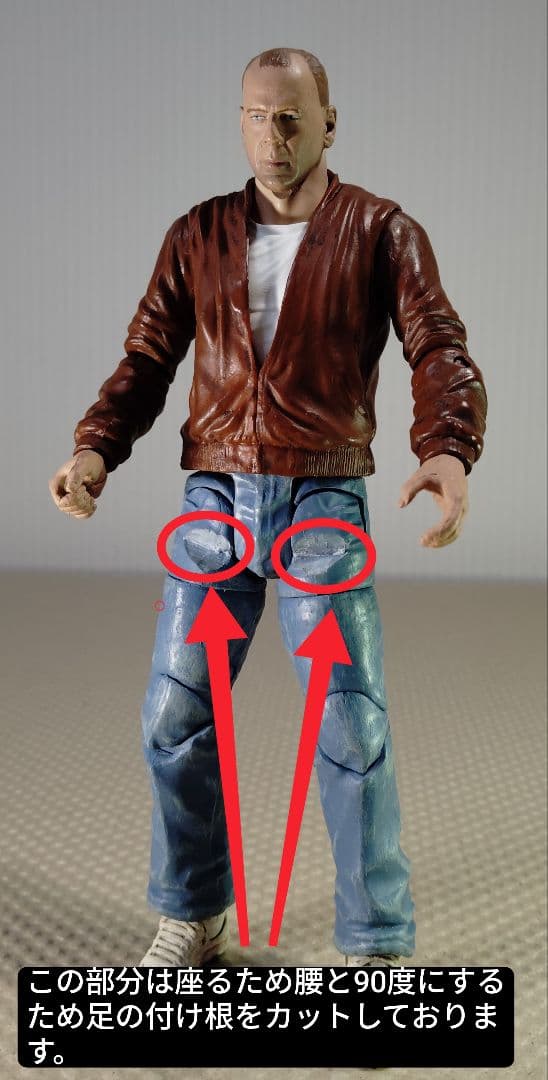 NECA フィギュア 7インチ Bruce Willis【希少】