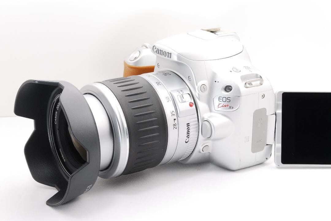 Canon EOS kiss x9 一眼レフカメラ スマホ転送 シルバーカラー