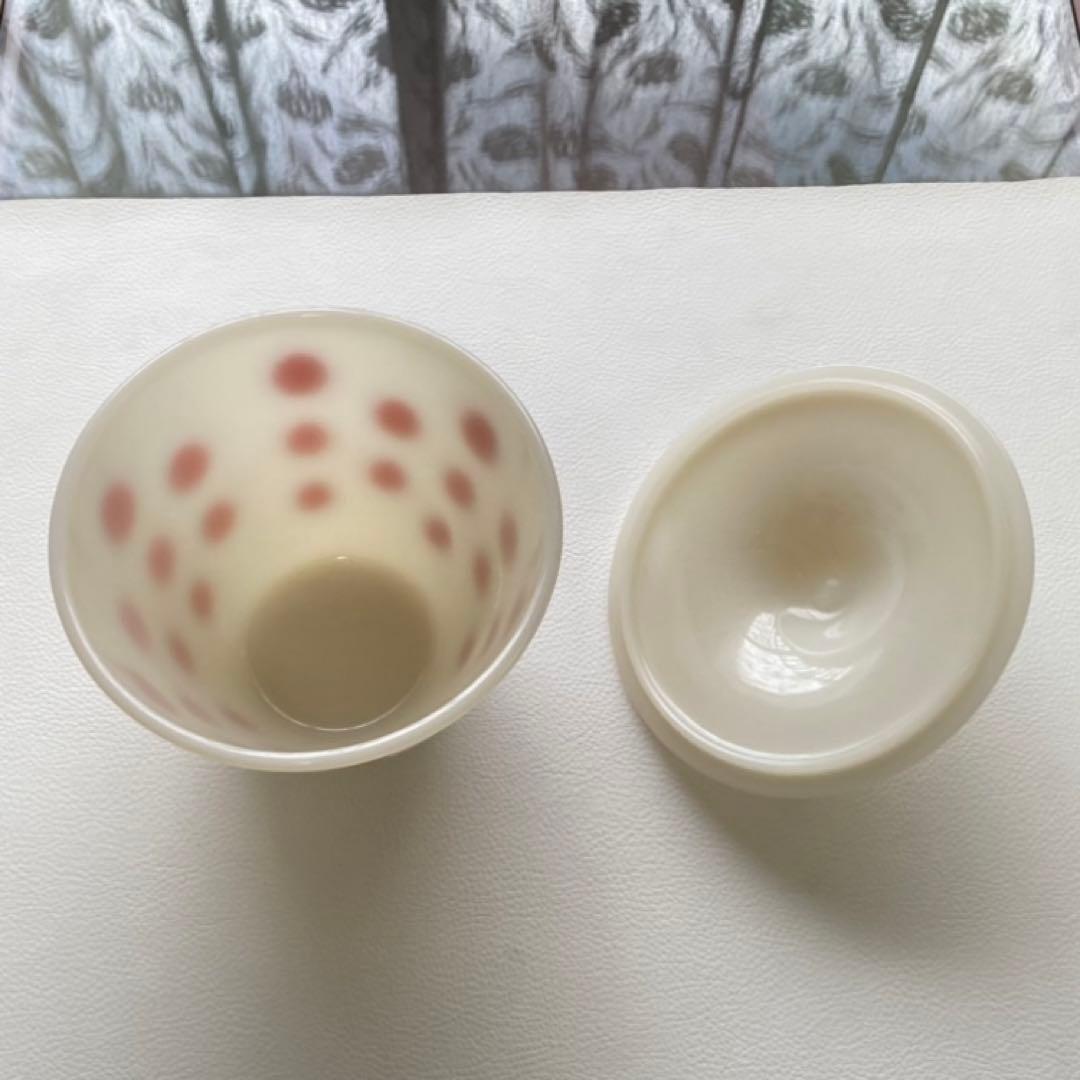 ファイヤーキング ポルカドット グリースジャー ポット 小物入れ 水玉 レトロ