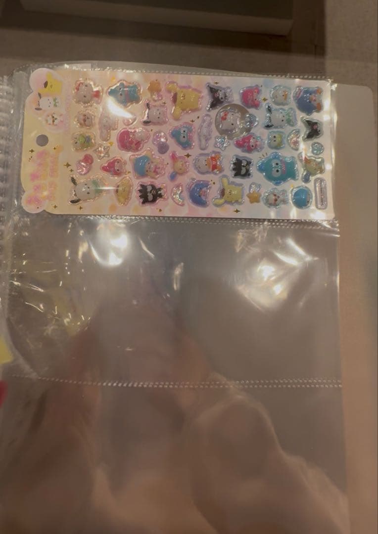 ボンボンドロップシール シール帳　完成品　ディズニー　サンリオ　含む