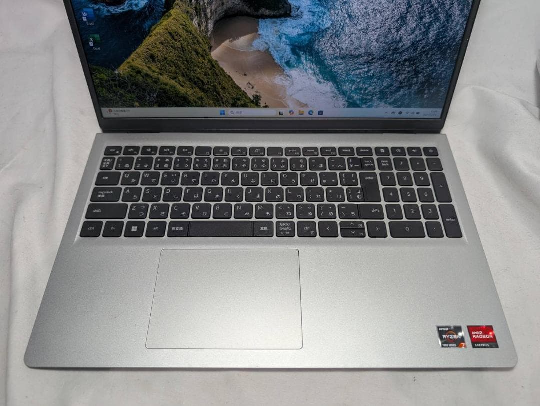 ☆高性能☆ Dell Ryzen7 7730U メモリ16GB SSD 15.6