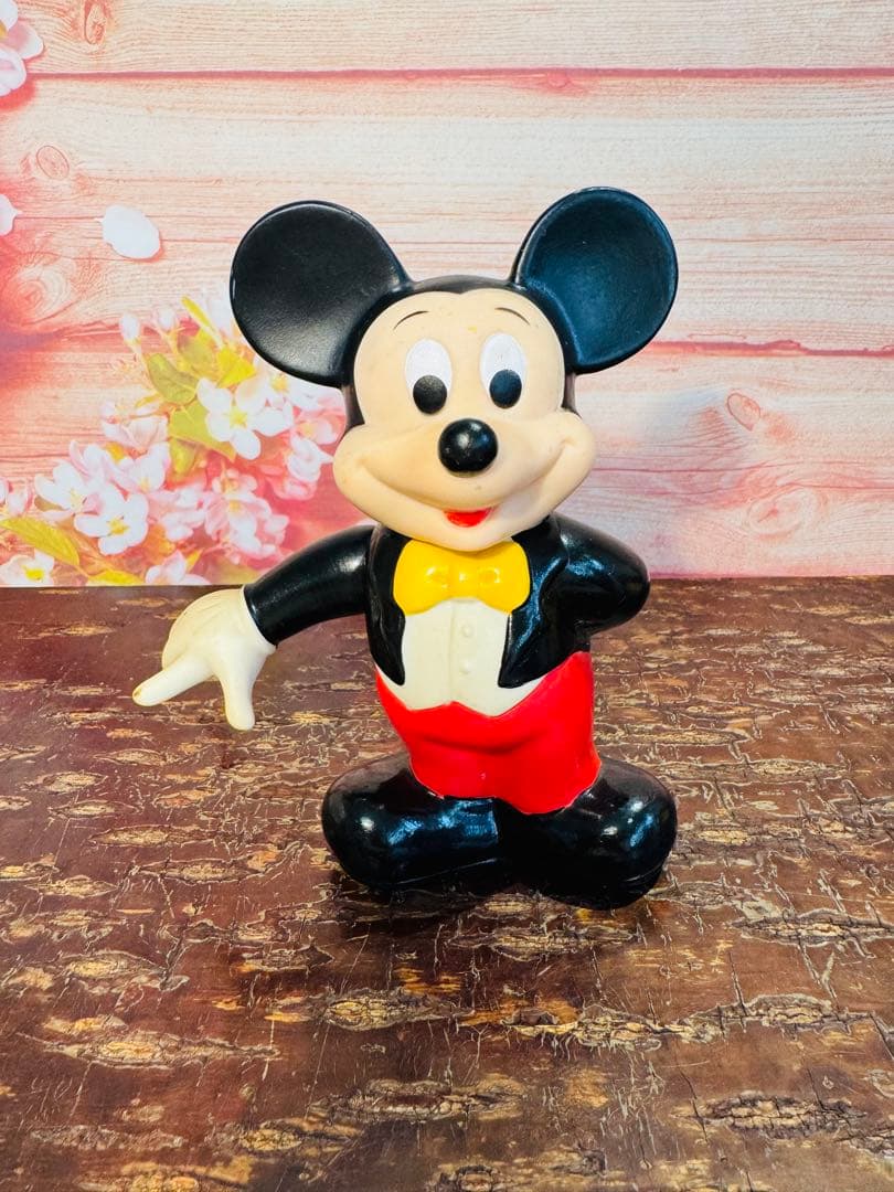 ビンテージ　昭和レトロ　東京ディズニーランド　ドナルドダッグ　フィギュア　貯金箱