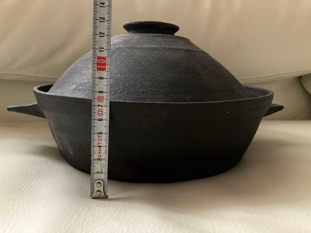 R*S様 二階堂明弘 土鍋　(金継ぎ修復、観賞用) 作家もの　蓋は美品 陶芸作家