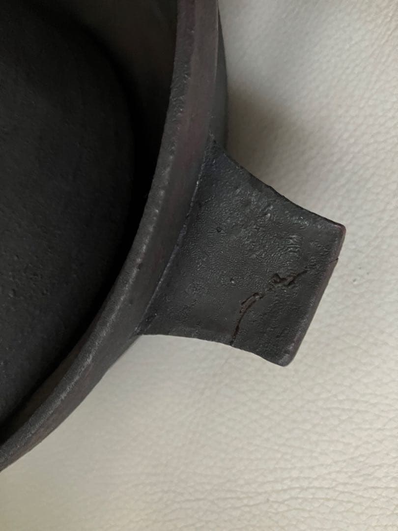 R*S様 二階堂明弘 土鍋　(金継ぎ修復、観賞用) 作家もの　蓋は美品 陶芸作家