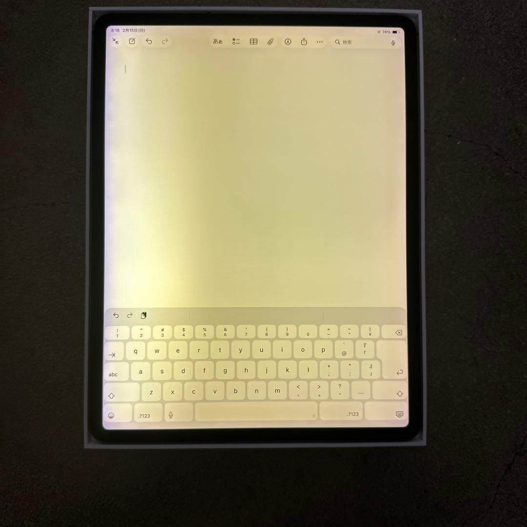 iPad Pro 第4世代 12.9inch Wi-Fi + Cellular