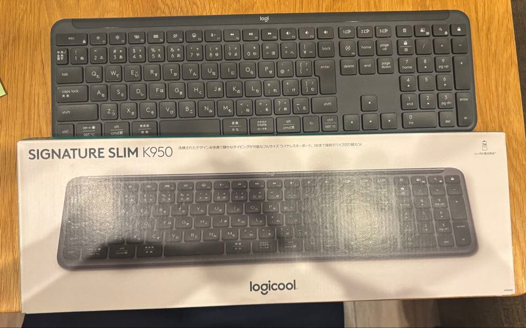 【てし】logicool SIGNATURE SLIM K950