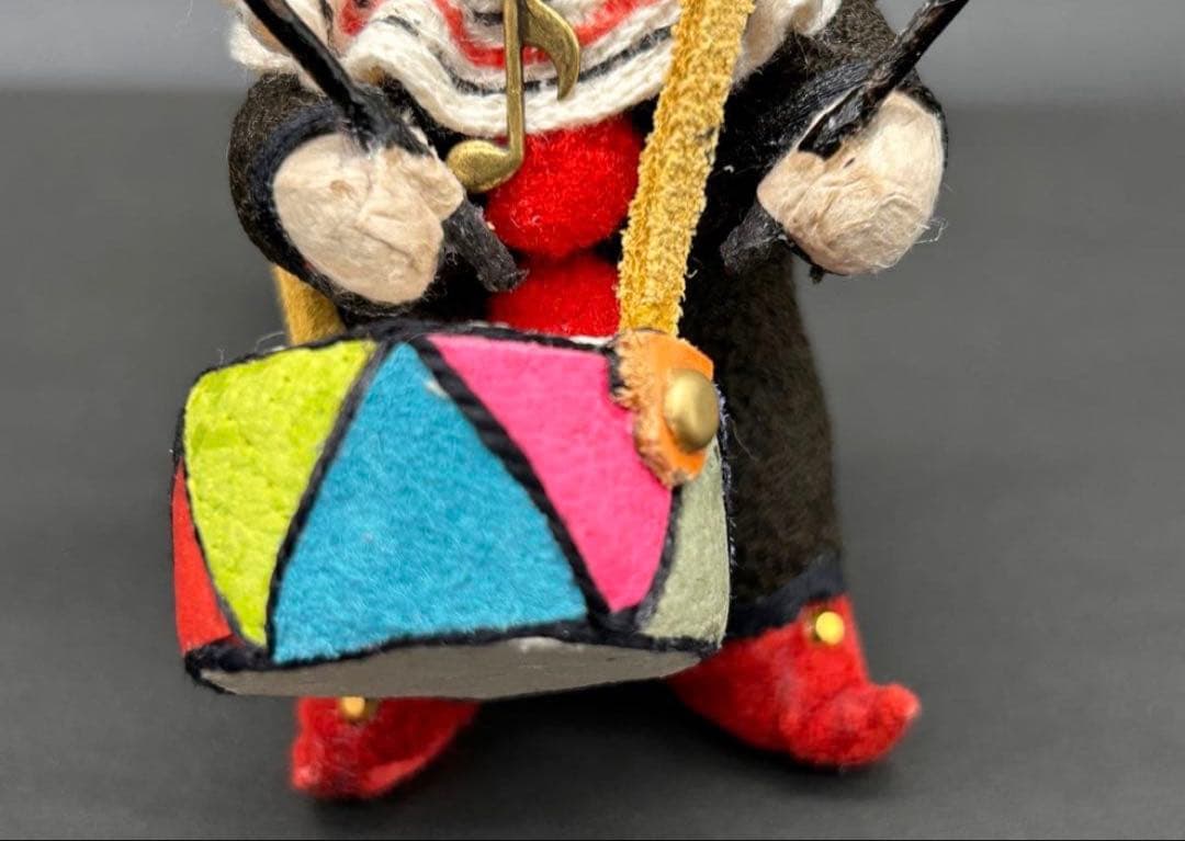 【希少】 千里　作　猫　置物　作家もの　千里猫　　かわいい　入手困難　太鼓