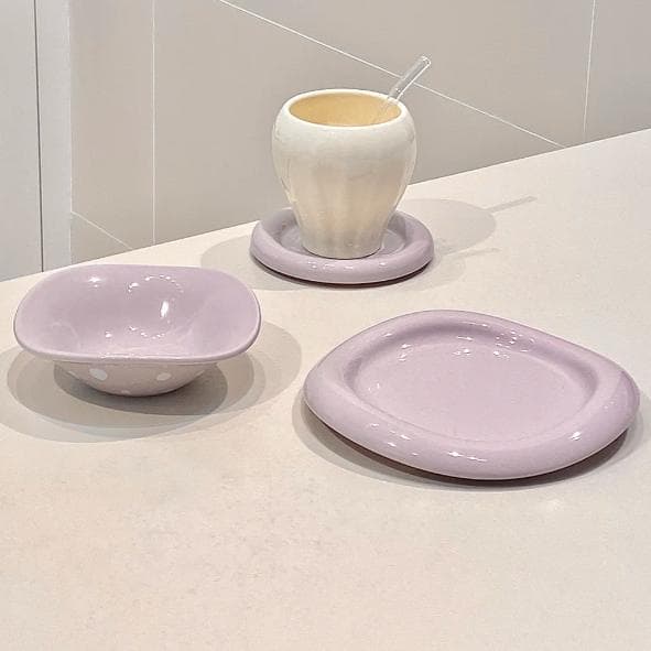 マッシュルーム型食器セット