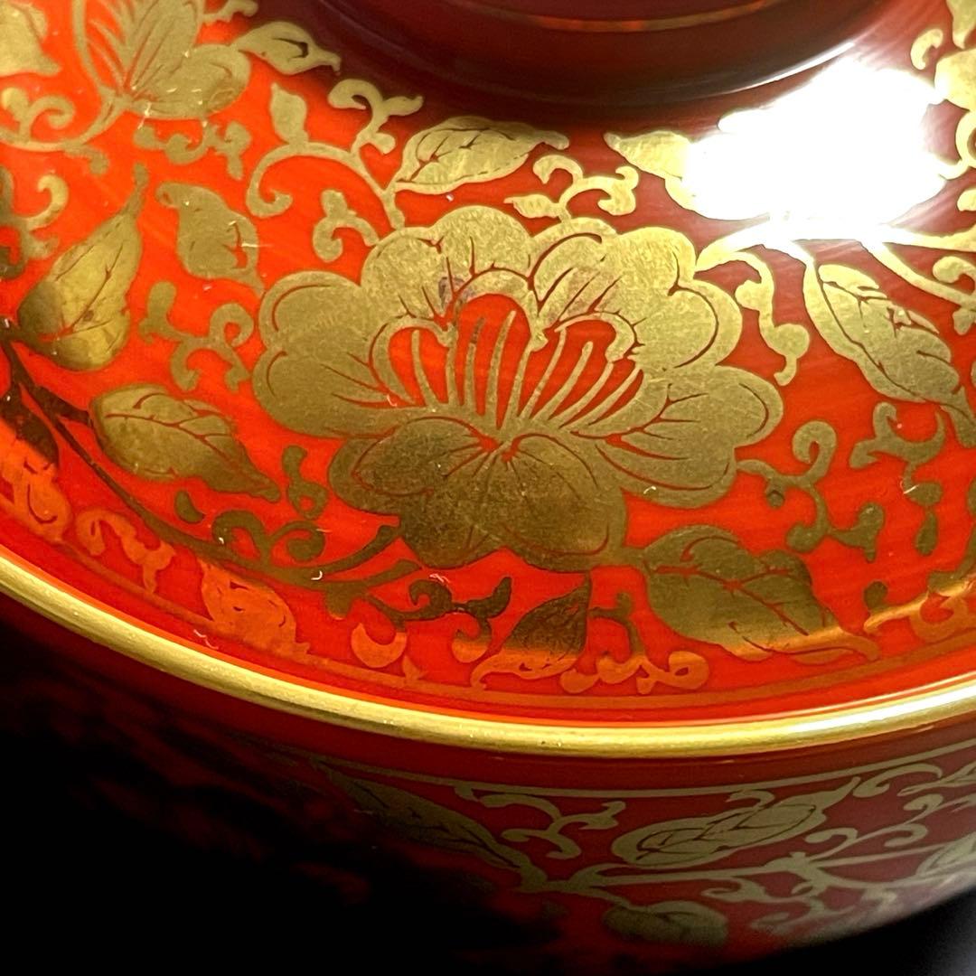 橘吉 金彩　蓋付きどんぶり　5客