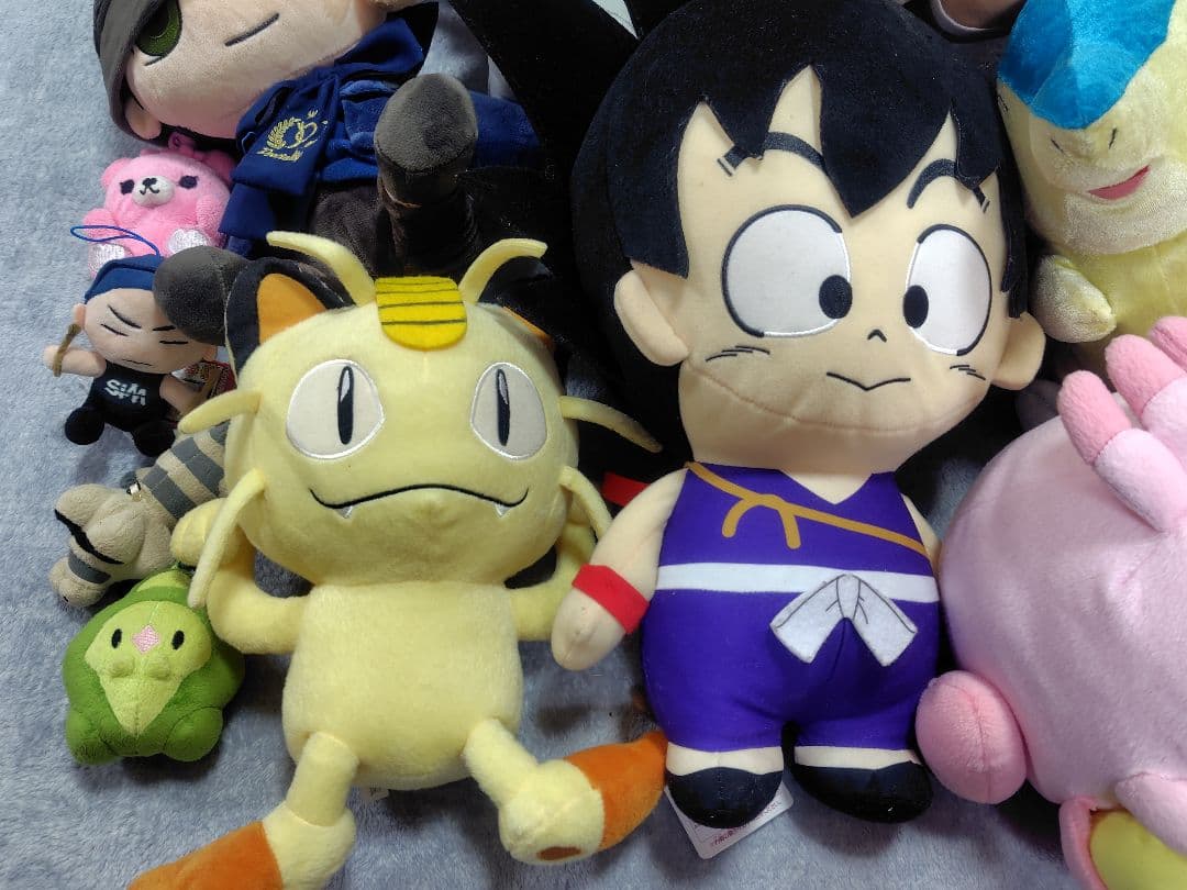 【大量ぬいぐるみ30点以上】ドラゴンボール コナン ポケモン ドラクエ