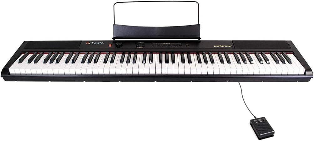 Artesia PERFORMER 電子ピアノ 88鍵　ブラック　管理4001