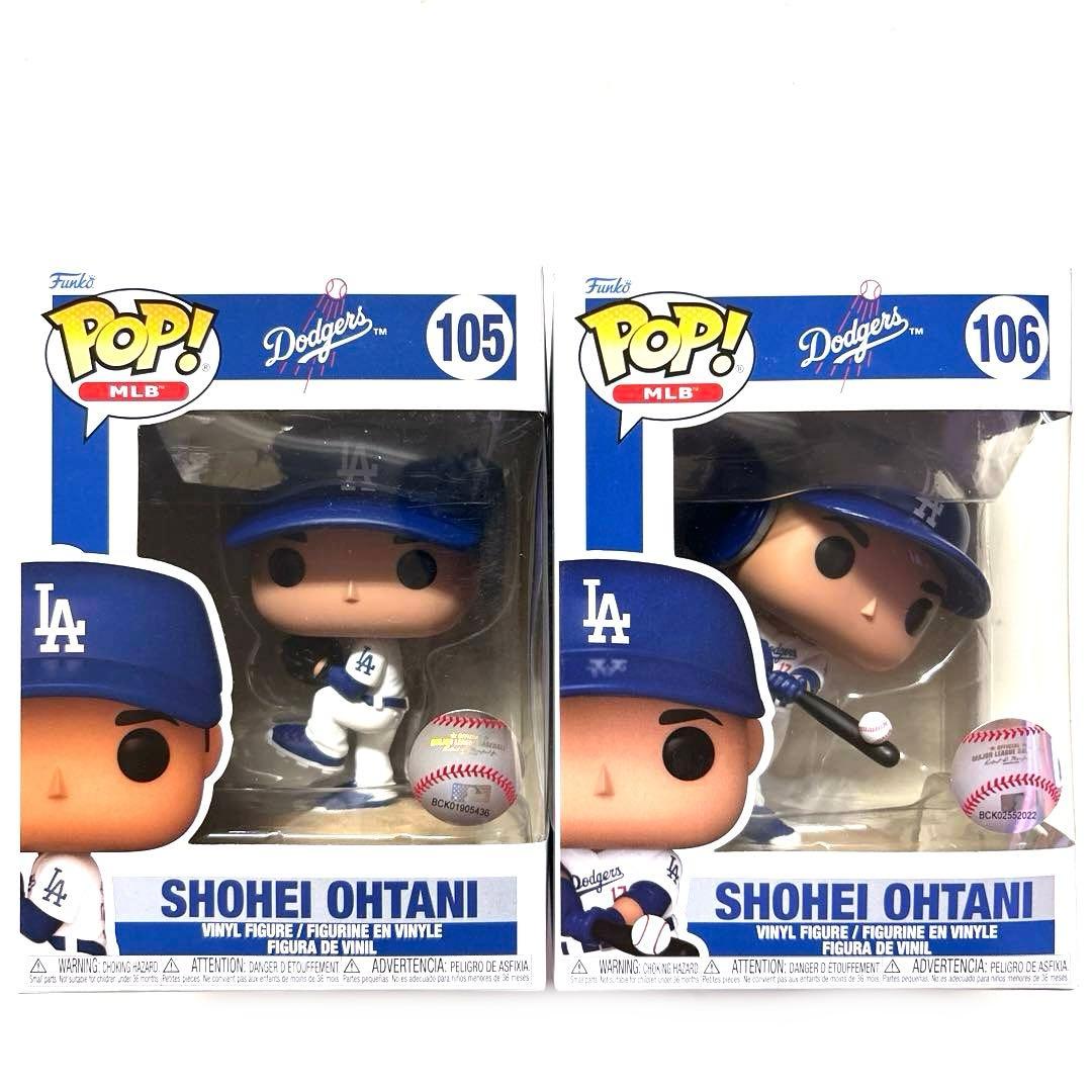 大谷翔平 ドジャース funko pop ピッチャー バッター 6点セット