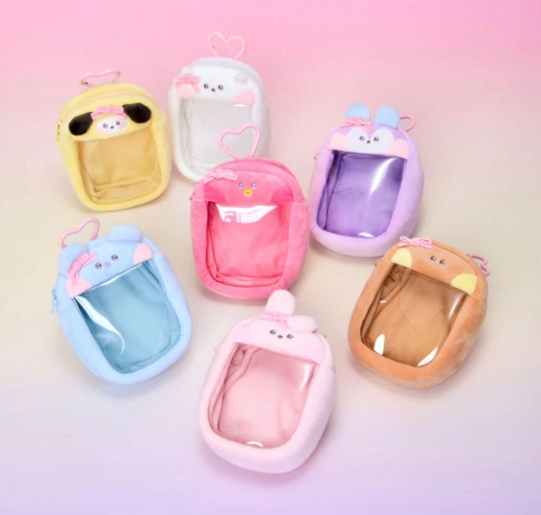 BT21 COOKY RIBBONED YOU ぬいぐるみキーリング ポーチ